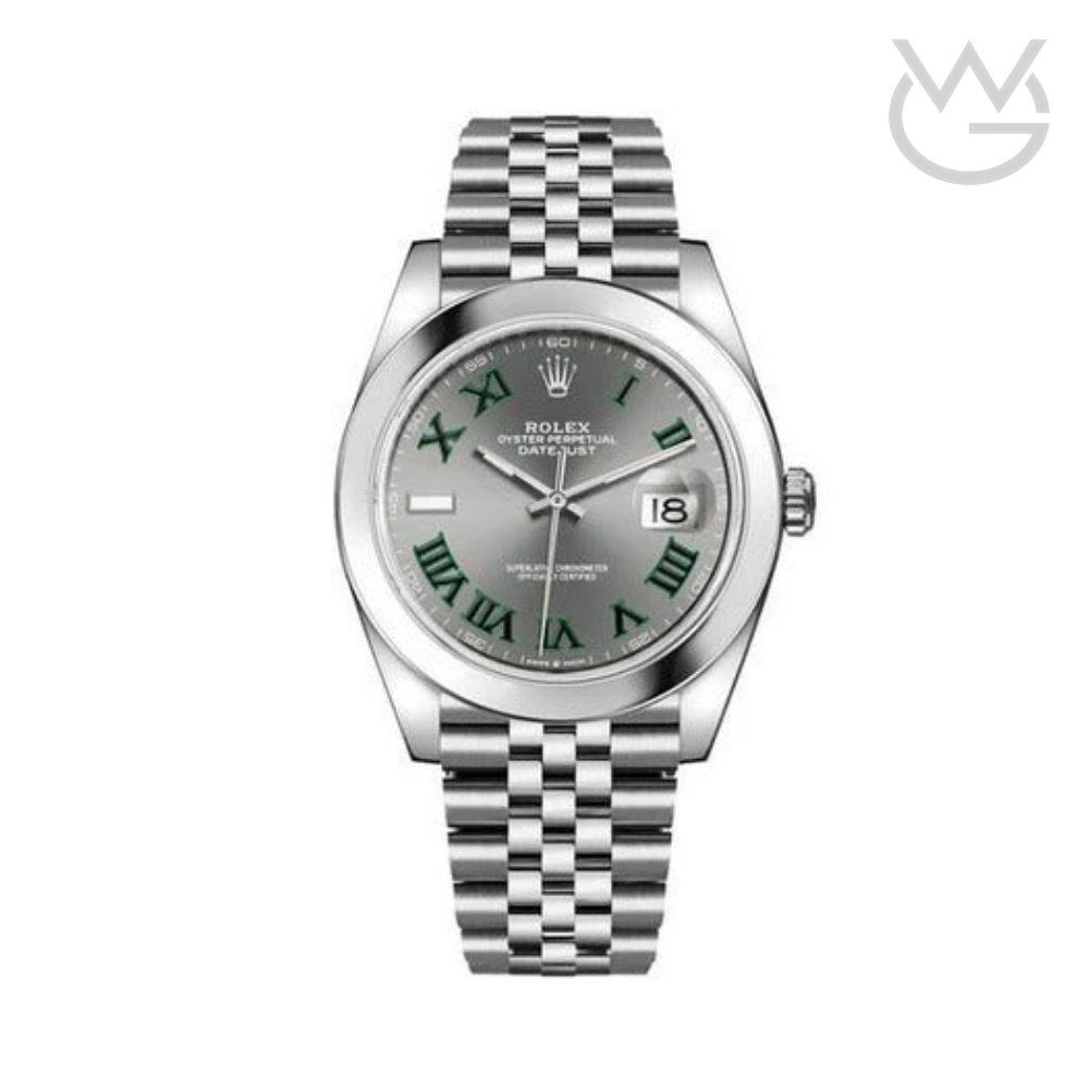 Rolex Datejust – Grey Dial Silver Steel