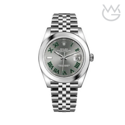 Rolex Datejust – Grey Dial Silver Steel