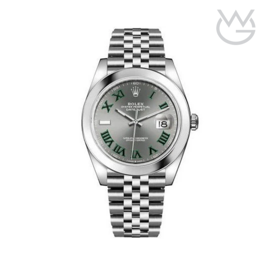 Rolex Datejust – Grey Dial Silver Steel