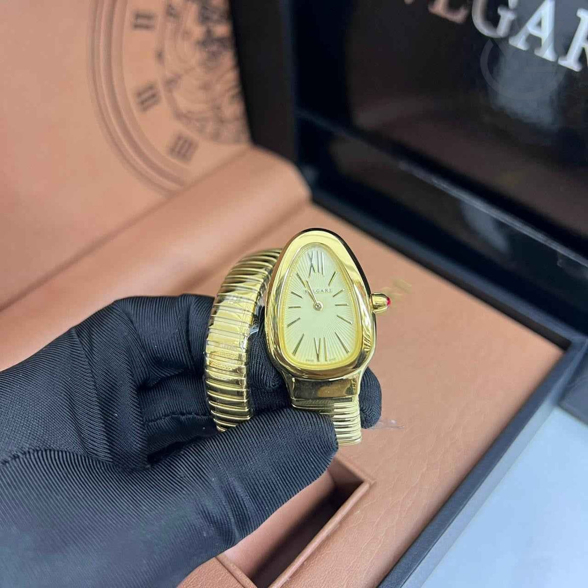 Bvlgari Serpenti Tubogas – Spiral Steel & Yellow Gold
