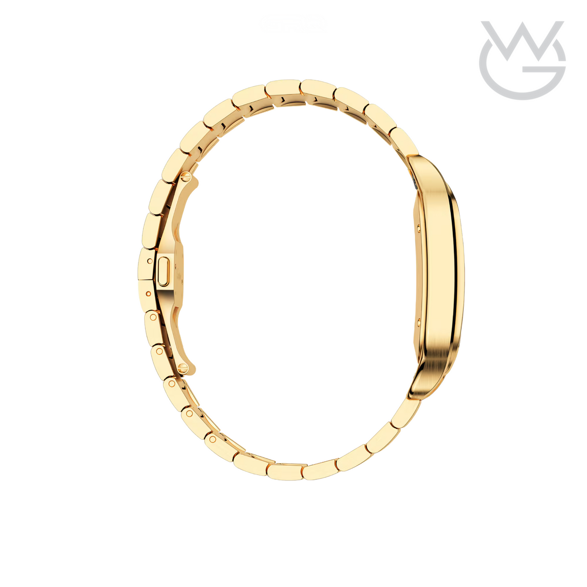 Cartier Santos de Cartier – Golden Steel Blue Dial