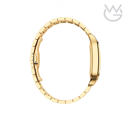 Cartier Santos de Cartier – Golden Steel Blue Dial