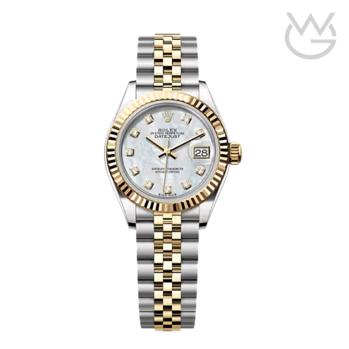 Rolex Lady-Datejust – Two Tone & Mother-of-Pearl Dial - View 1