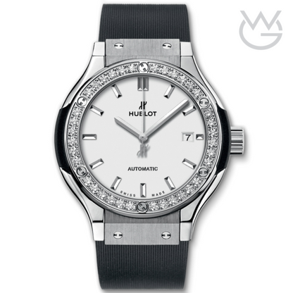 Hublot Classic Fusion Ladies Watch – White Diamond Dial - View 1