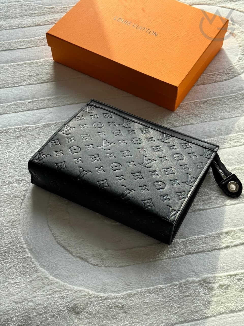 Louis Vuitton Pochette To-Go Monogram Shadow – Black - View 5