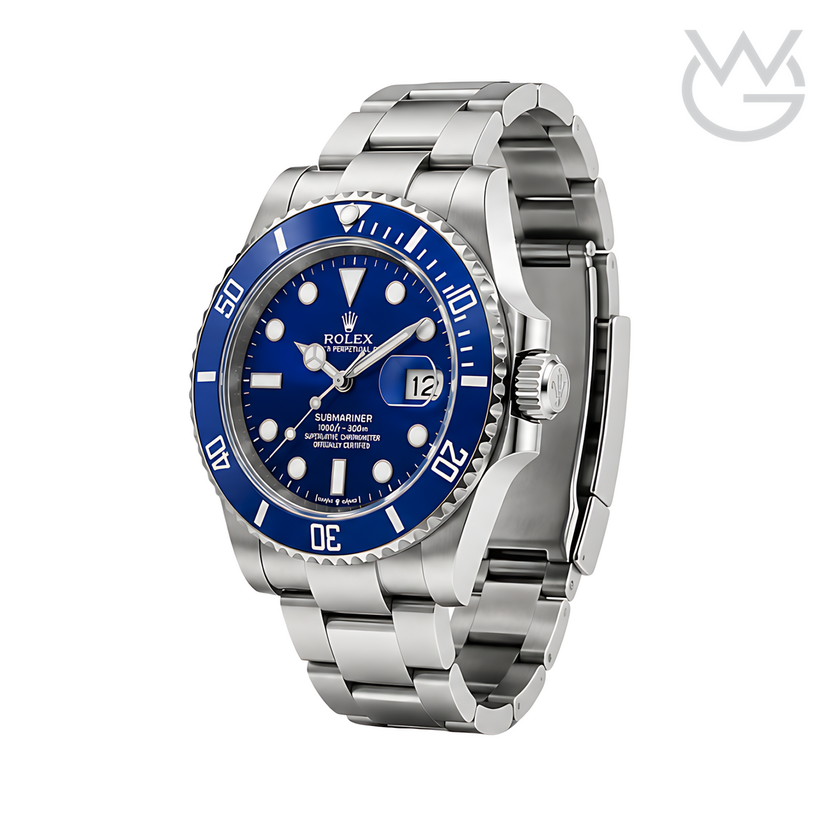 Rolex Submariner Date – Blue Dial Silver