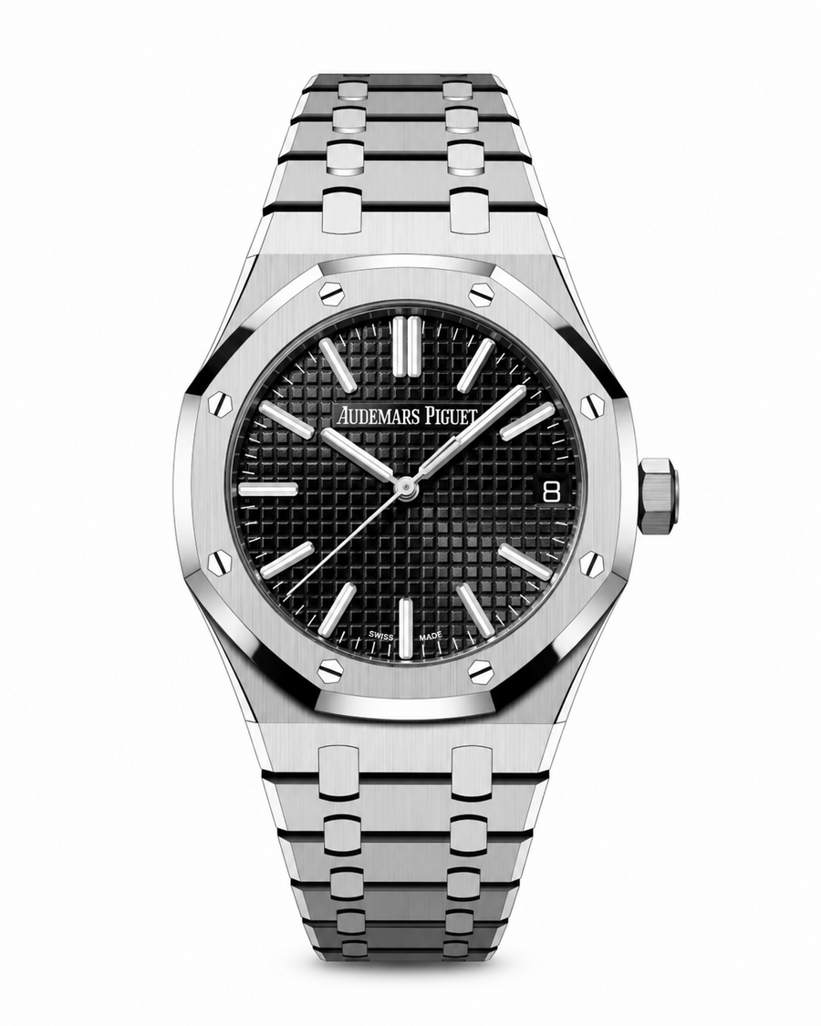 Royal Oak Self Winding Stainless Steel - Black Dial