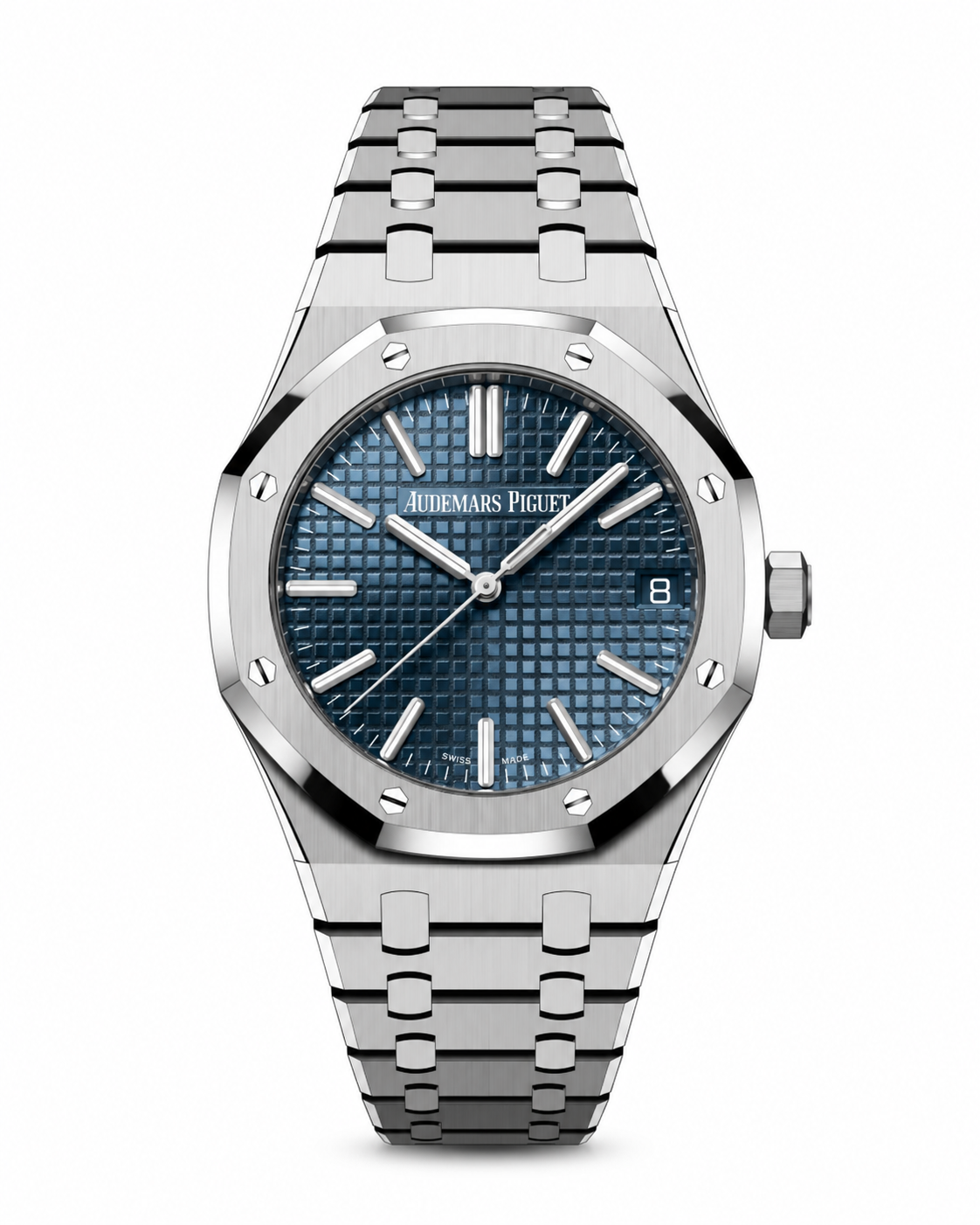 Royal Oak Self Winding Stainless Steel - Blue Dial